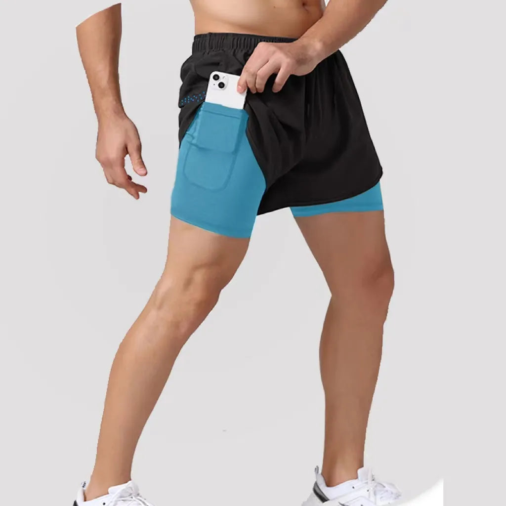 Cool Sportswear Double-deck Shorts